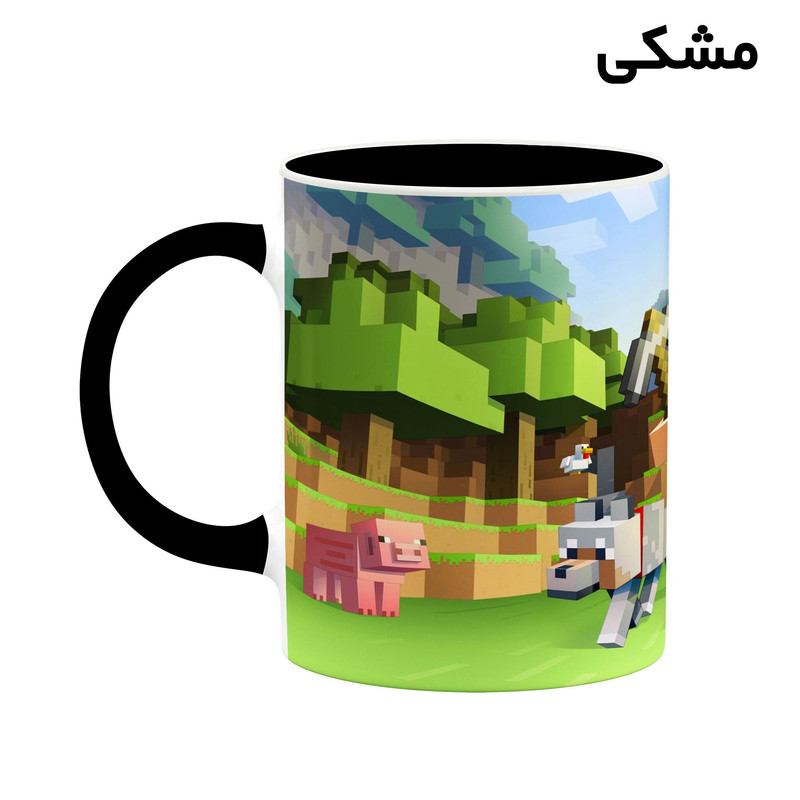 ماگ کاکتی طرح ماینکرافت minecraft مدل mgh41409