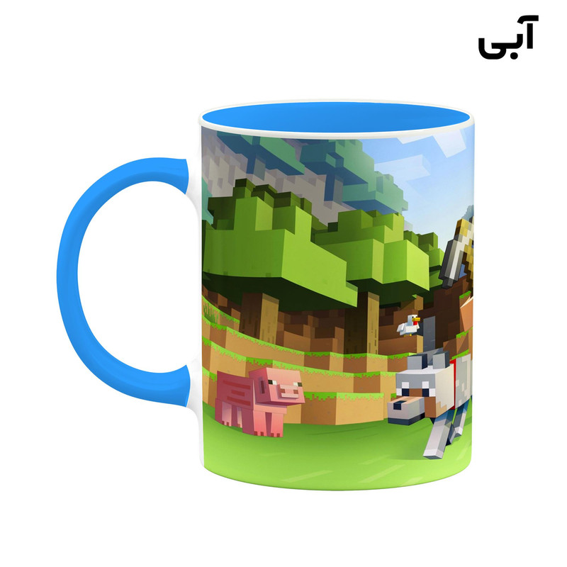 ماگ کاکتی طرح ماینکرافت minecraft مدل mgh41409
