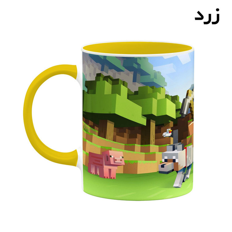 ماگ کاکتی طرح ماینکرافت minecraft مدل mgh41409