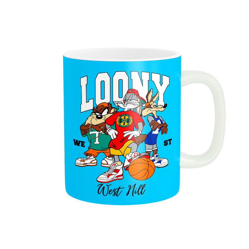 ماگ پادآفرین مدل کارتونی طرح انیمیشن لونی تونز Looney Tunes کد PM1180