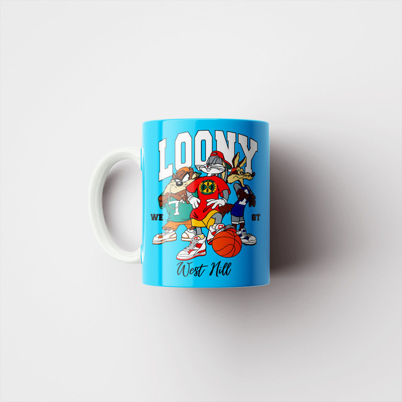 ماگ پادآفرین مدل کارتونی طرح انیمیشن لونی تونز Looney Tunes کد PM1180