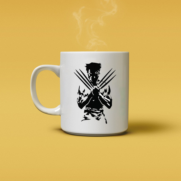 ماگ طرح WOLVERINE مدل 101