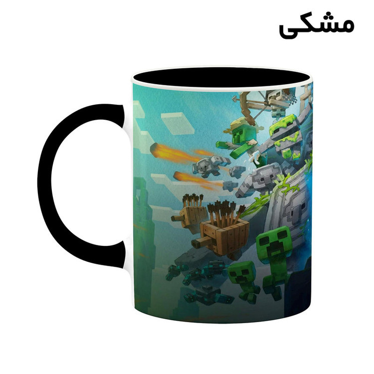 ماگ کاکتی طرح ماینکرافت minecraft مدل mgh41425
