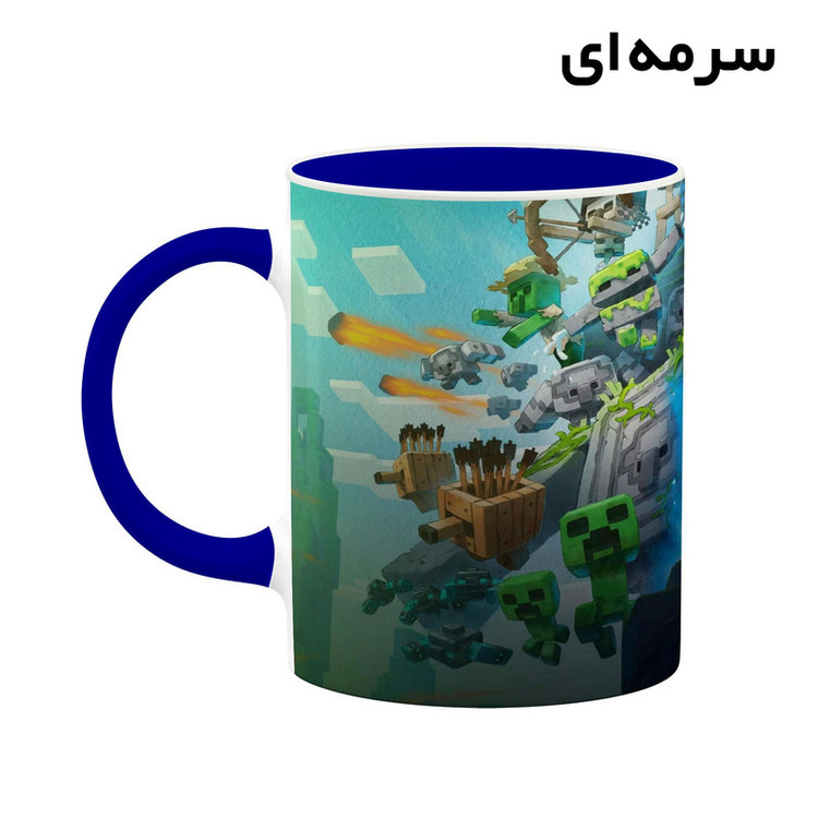 ماگ کاکتی طرح ماینکرافت minecraft مدل mgh41425