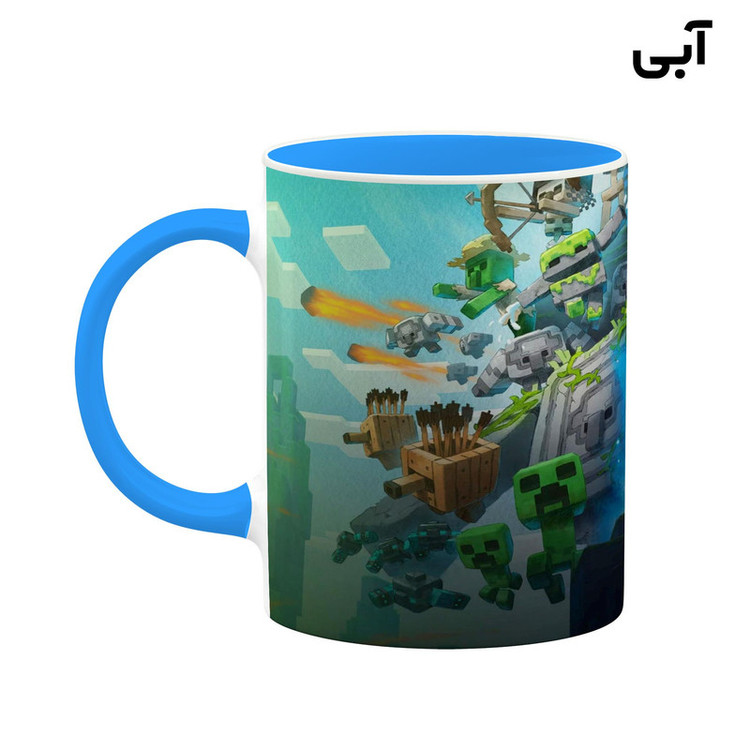 ماگ کاکتی طرح ماینکرافت minecraft مدل mgh41425