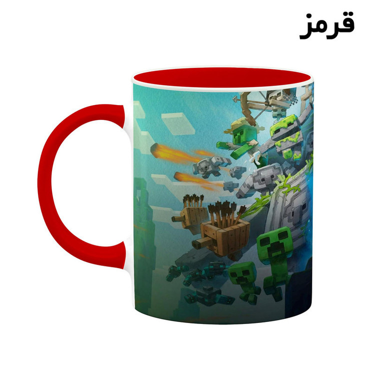 ماگ کاکتی طرح ماینکرافت minecraft مدل mgh41425