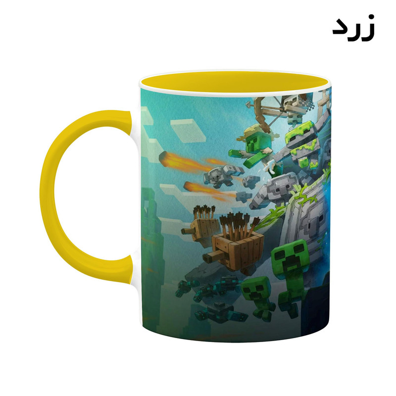ماگ کاکتی طرح ماینکرافت minecraft مدل mgh41425