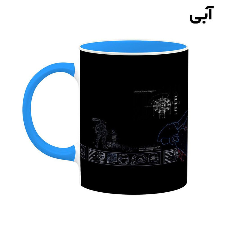 ماگ کاکتی مدل مرد آهنی Iron Man کد mgh39132