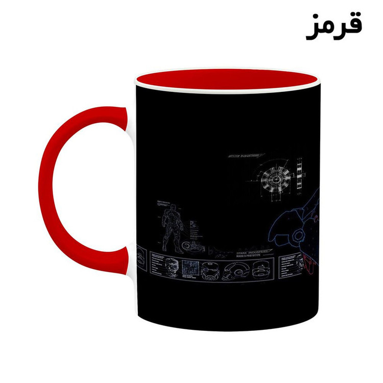 ماگ کاکتی مدل مرد آهنی Iron Man کد mgh39132