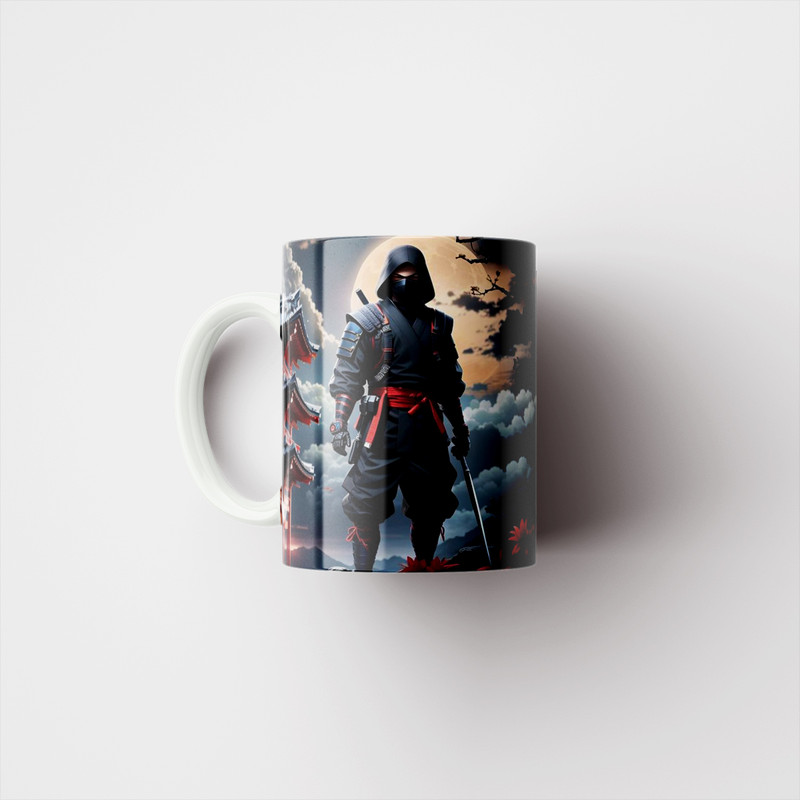 ماگ طرح جنگجو سامورایی کد 1568