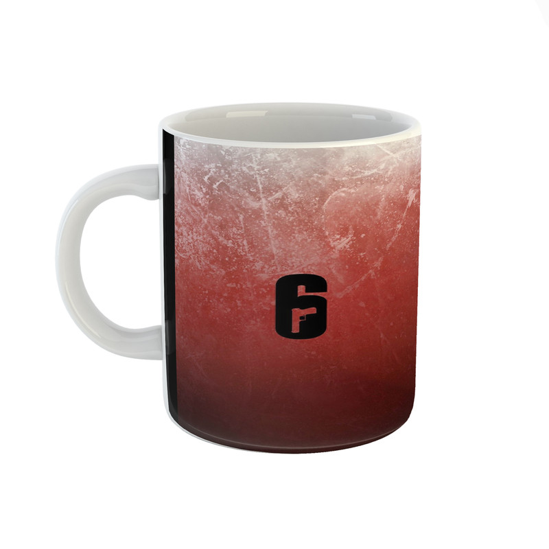 ماگ طرح بازی رینبو سیکس Rainbow 6