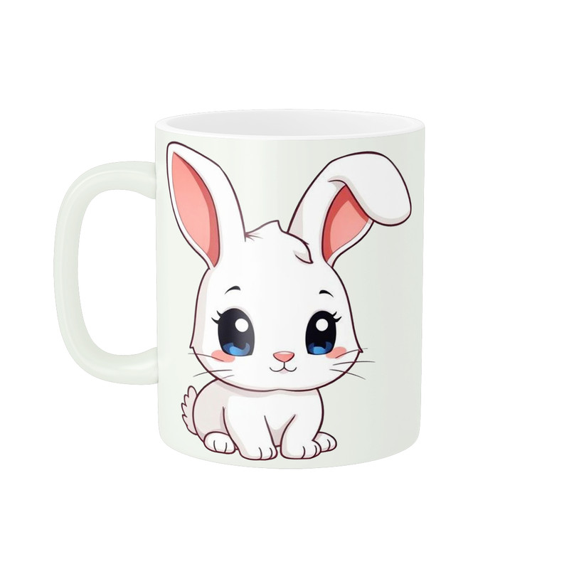 ماگ پاد آفرین طرح خرگوش کارتونی کد 5318