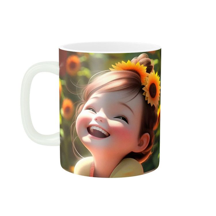 ماگ پاد آفرین مدل دخترانه کد 59