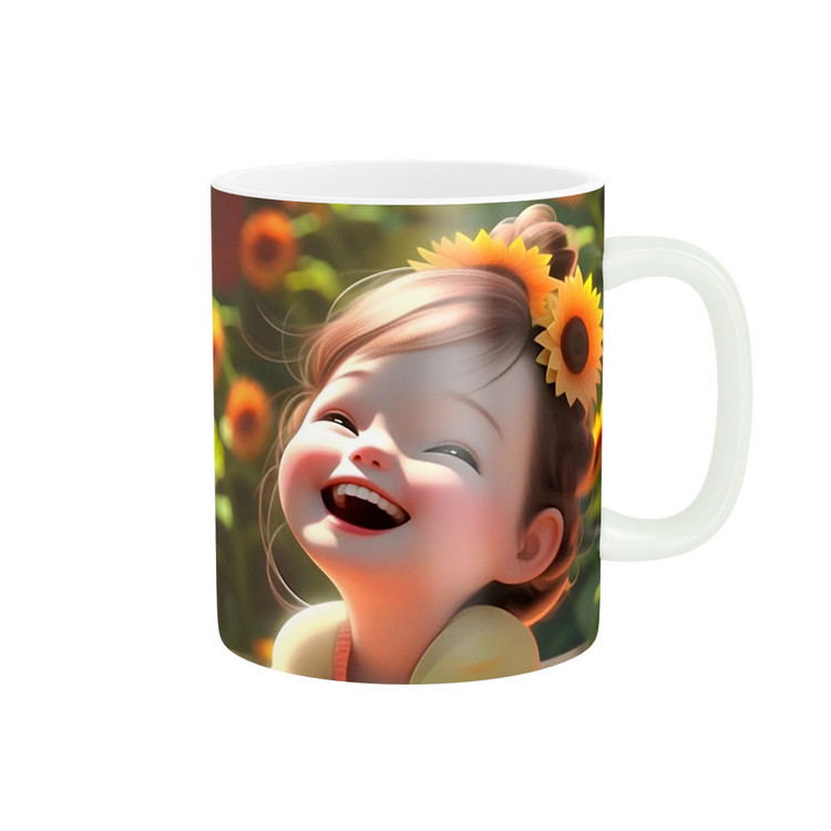 ماگ پاد آفرین مدل دخترانه کد 59